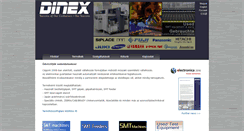 Desktop Screenshot of dinexltd.com